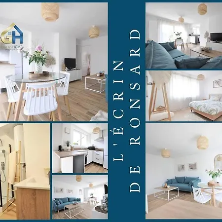 Apartment *l'ecrin De Ronsard*plage & Centre-ville